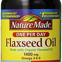 Nature Made Flaxseed Oil 亚麻籽油 1400mg 100粒