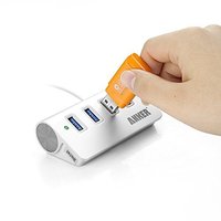 安克ANKER USB 3.0 高速4口分线器 