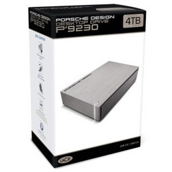 LaCie 莱斯 Porsche Design 保时捷 P9230 3.5英寸 USB3.0 桌面硬盘 4TB