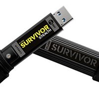 CORSAIR 海盗船 Flash Survivor Stealth U盘(256GB、USB3.0)