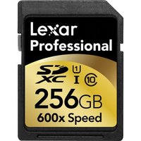 Lexar 雷克沙 Professional 600x SDXC存储卡（256GB、UHS-I）