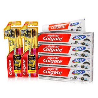 Colgate 高露洁 备长炭牙膏牙刷 组合装