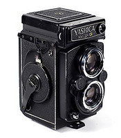 YASHICA 雅西卡 124 G 80mm镜头 中画幅6X6 双反 胶片相机