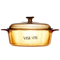 限PLUS会员：VISIONS 康宁 VS-32 晶彩透明汤锅 3.25L