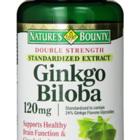 NATURE‘S BOUNTY 自然之宝 Ginkgo Biloba 银杏精华胶囊 120mg 100粒