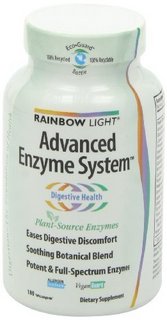 Rainbow Light 润泊莱 Advanced Enzyme System 植物消化酶 180粒