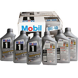 Mobil 美孚 1号全合成润滑油0W-40 946ml*6支