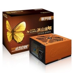 SUPER FLOWER 振华 冰山金蝶450战斗版 额定450W 电源