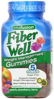 vitafusion Fiber Well Weight Management 纤体软糖 90粒装