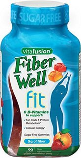 vitafusion Fiber Well Weight Management 纤体软糖 90粒装