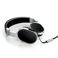 KEF M500 耳罩式头戴式动圈有线耳机 银灰色 3.5mm