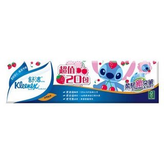 Kleenex 舒洁 史迪奇 手帕纸 3层 20包