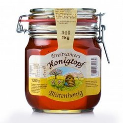 Breitsamers 贝斯玛 德国原装进口贝斯玛Breitsamer百花蜂蜜1kg营养蜂制品