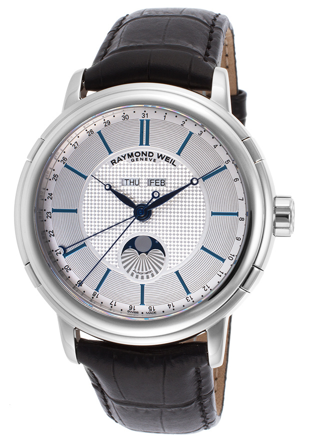 raymondweil蕾蒙威maestro经典大师系列2869stc65001男款月相自动机械