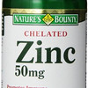 NATURE‘S BOUNTY 自然之宝 Chelated Zinc 葡萄糖酸锌 50mg 100片