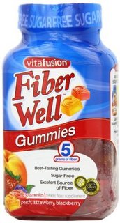 vitafusion Fiber Gummies 成人无糖膳食纤维软糖 90粒