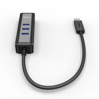 UNITEK 优越者 Y-3059 三口USB3.0 HUB集线器