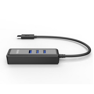 UNITEK 优越者 Y-3059 三口USB3.0 HUB集线器