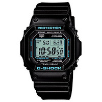 CASIO 卡西欧 G-SHOCK 经典系列 43.2毫米太阳能电波腕表 GW-M5610BA-1