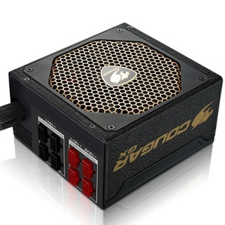 COUGAR 骨伽 GX600 半模组电源（600W、80PLUS金牌）
