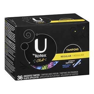 U by Kotex Click 导管式 卫生棉条 普通流量