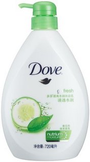 Dove 多芬 清透水润 沐浴乳 （720ml*2）