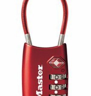 Master Lock 玛斯特 4688D TSA认证 便携密码锁