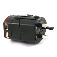 SKROSS World Travel Adapter 2 with Dual USB Charger 环球旅行电源转换器