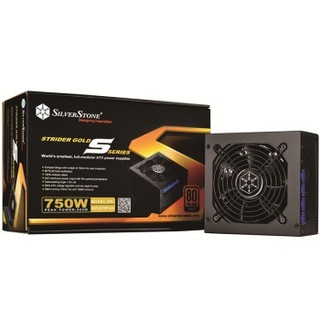  银昕 SilverStone SST-ST75F-G 全模组电源（750W、80PLUS金牌）