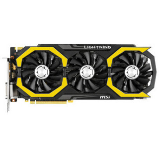 msi 微星 GTX980TI LIGHTNING 闪电显卡 