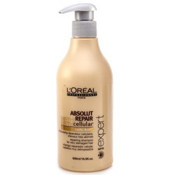 L'OREAL PARIS 巴黎欧莱雅 致臻修护 洗发水 500ml+头皮舒缓 洗发水 500ml