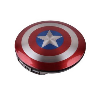 MARVEL 漫威 CT68 移动电源 美国队长 6800mAh micro usb 10.5W快充