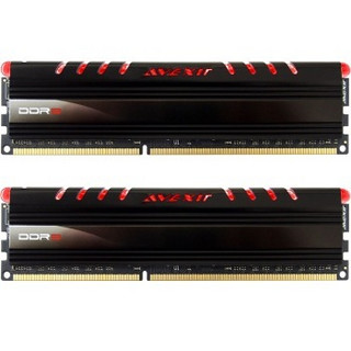 AVEXIR 宇帷 CORE系列 火焰红 DDR3 1600 8GB 台式机内存