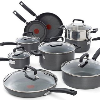 T-fal C770SF 带火红点 不粘锅 15件套
