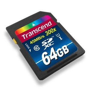 Transcend 创见 300x SDCX存储卡（64GB、UHS-I）