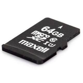 maxell 麦克赛尔 microSDXC存储卡（64G、UHS-1）