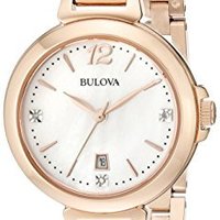 BULOVA 宝路华 97P108 DIAMONDS 带钻女款时装腕表