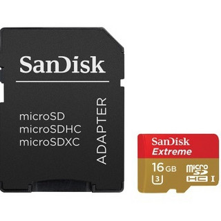 SanDisk 闪迪 Extreme TF卡至尊极速 存储卡 16GB