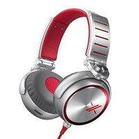 SONY 索尼 MDR-X10 耳罩式头戴式有线耳机 红色 3.5mm