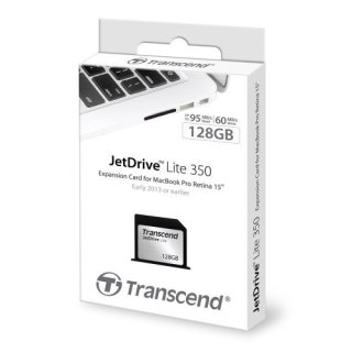 Transcend 创见 JetDrive Lite 350 128GB 苹果电脑扩容专用存储卡