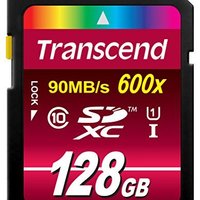 Transcend 创见 600x SDXC存储卡(128GB、UHS-I)