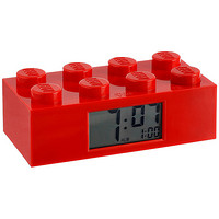 LEGO 乐高 Kids‘ 9002168 Red Plastic Brick 闹钟