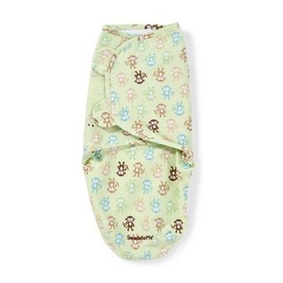  Summer Infant SwaddleMe 婴儿纯棉包巾 2片装