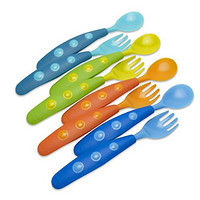 凑单品：Gerber 嘉宝 Graduates Fun Pack Utensils 儿童餐具叉勺套装（4组*2）