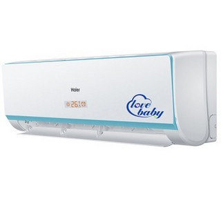 Haier 海尔 KFR-35GW/06NEY23A 壁挂式冷暖空调（1.5匹/变频/除甲醛）