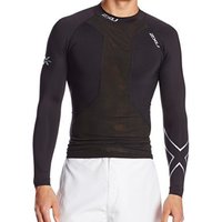 2XU Swimmers Compression Long Sleeve Top 男式恢复款压缩泳衣