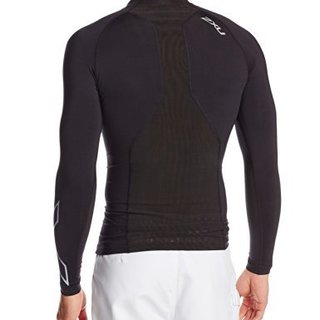 2XU Swimmers Compression Long Sleeve Top 男式恢复款压缩泳衣