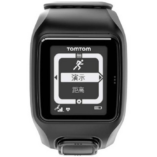 TomTom Berlin 铁三 GPS运动腕表 灰色 配心率带