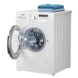 SIEMENS 西门子 3D正负洗系列 WM12P2C00W 滚筒洗衣机 7.5kg 白色