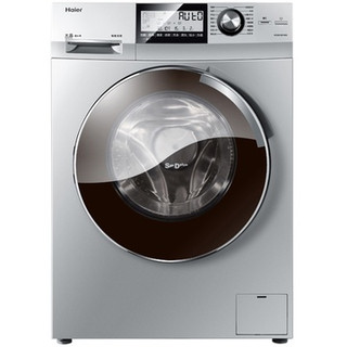 Haier/海尔 XQG80-BD1626 银灰 8kg 滚筒洗衣机